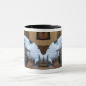 Onni der angestochenetanzenstampfen Cockatoo Tasse (Zentrum)