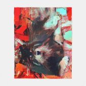 ONNI die finnische Lapphund Fleece Decke 3 Größen (Vorderseite)