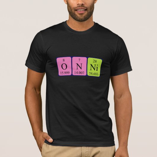 Onni Periodenname Shirt (Vorderseite)
