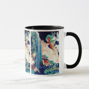 Ono Falls Hokusai Japanisch Fine Art Art Tasse