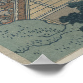 Ono Falls on Kisokaido Poster (Ecke)