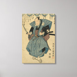 Onoe Kikugoro III - Schauspieler um 1824-1830 Vint Leinwanddruck