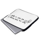 ONOFF DURCH EKLEKTIX LAPTOPSCHUTZHÜLLE (Vorne Knopf)