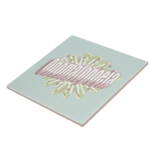 Onomatopoeia Explosion English Language Fliese (Seite)