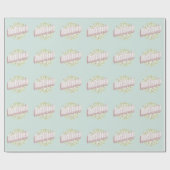 Onomatopoeia Explosion English Language Geschenkpapier (Flach)