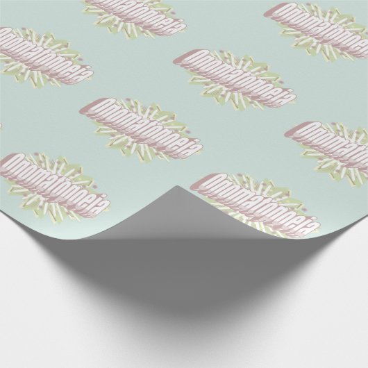 Onomatopoeia Explosion English Language Geschenkpapier (Ecke)