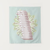 Onomatopoeia Explosion English Language Wandteppich (Vorderseite)