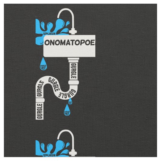 Onomatopoeia kreative Schrift oder Poesie Stoff (Nahaufnahme)