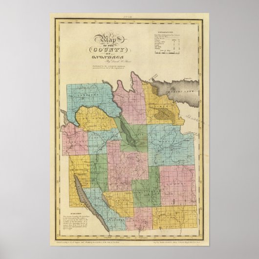 Onondaga-Landkreis Poster (Vorne)