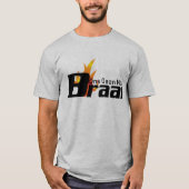 Ons Gaan Nou Braai T - Shirt für Männer im Grau (Vorderseite)