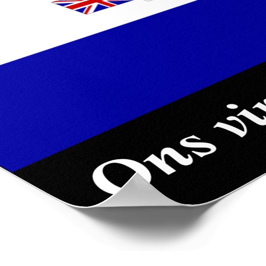 Ons vir jou, Suid-Afrika! Poster (Ecke)