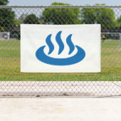 Onsen ♨ heiße Quelle 温泉 Japaner-Zeichen Banner (Insitu)