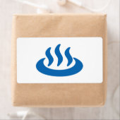 Onsen ♨ Hot Spring 温 japanisches Zeichen (Insitu)