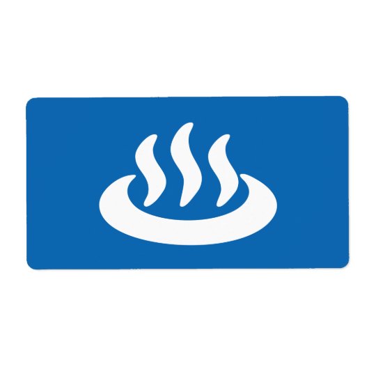 Onsen ♨ Hot Spring 温 japanisches Zeichen (Vorne)