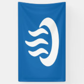 Onsen ♨ Hot Spring 温 japanisches Zeichen Banner (Vertikal)