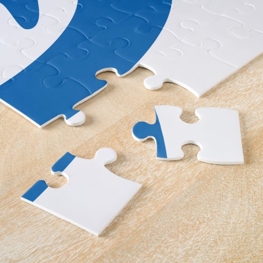 Onsen ♨ Hot Spring 温 japanisches Zeichen Puzzle (Seite)