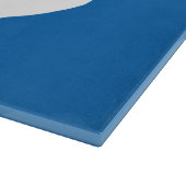 Onsen ♨ Hot Spring 温 japanisches Zeichen Schneidebrett (Ecke)