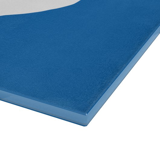 Onsen ♨ Hot Spring 温 japanisches Zeichen Schneidebrett (Ecke)