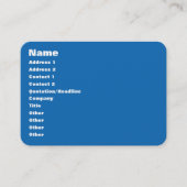 Onsen ♨ Hot Spring 温 japanisches Zeichen Visitenkarte (Vorderseite)