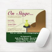 onstagecard_final, besichtigen unsere Website:  Mousepad (Mit Mouse)
