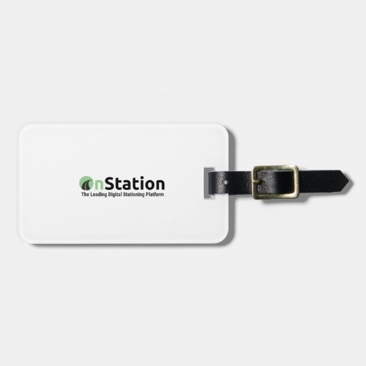 OnStation-Gepäckmarke Gepäckanhänger (Vorderseite horizontal)
