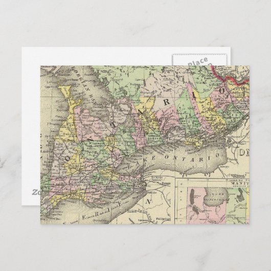 Ontario 2 postkarte (Vorne/Hinten)