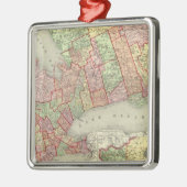 Ontario 4 silbernes ornament (Links)