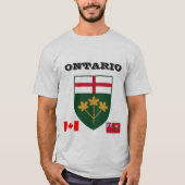 Ontario Anpassbare Wappen des Shirts T (Vorderseite)