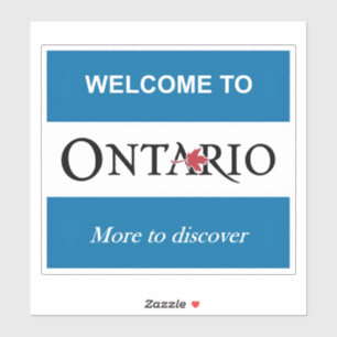 Ontario-Aufkleber Aufkleber