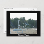 Ontario Beach Postkarte (Vorne/Hinten)