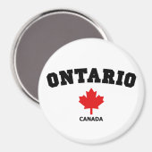Ontario Block Magnet (Vorderseite/Rückseite)
