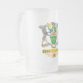Ontario COA Mattglas Bierglas (Vorderseite Links)