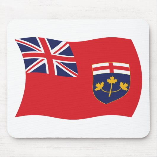 Ontario Flag Mousepad (Vorne)