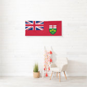 Ontario-Flagge Banner (Insitu)