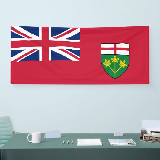 Ontario-Flagge Banner (Messe)