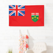ONTARIO-Flagge Banner (Insitu)