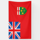 ONTARIO-Flagge Banner (Vertikal)