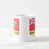 Ontario-Flagge Kaffeetasse (Mittel)