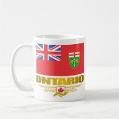 Ontario-Flagge Kaffeetasse (Links)