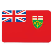 Ontario-Flagge Magnet (Horizontal)