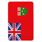 ONTARIO-Flagge Magnet (Vertikal)