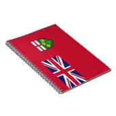 Ontario-Flagge Notizblock (Rechte Seite)