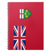 Ontario-Flagge Notizblock (Vorderseite)