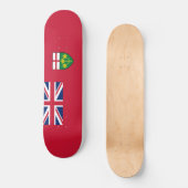 Ontario-Flagge Skateboard (Vorderseite)