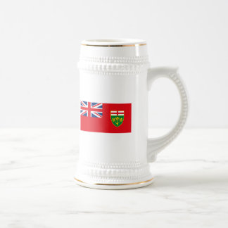 Ontario-Flaggen-Tasse Bierglas