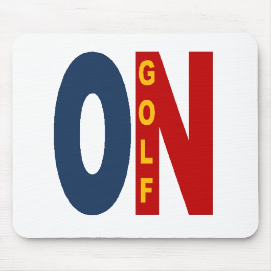 ONTARIO GOLF-Mausmatte Mousepad (Vorne)