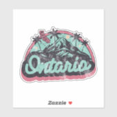 Ontario, Kalifornien Aufkleber (Blatt)