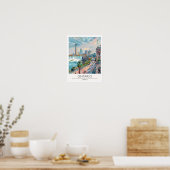 Ontario Kanada Kunst Illustration Reise Poster (Küche)