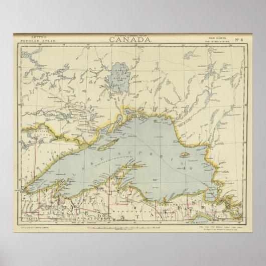 Ontario, Kanada Poster (Vorne)