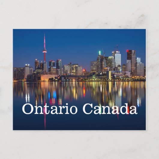 Ontario Kanada Postkarte (Vorderseite)